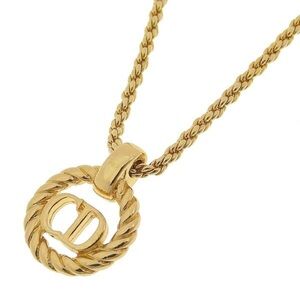 Authentic CHRISTIAN DIOR Nautical CD Necklace